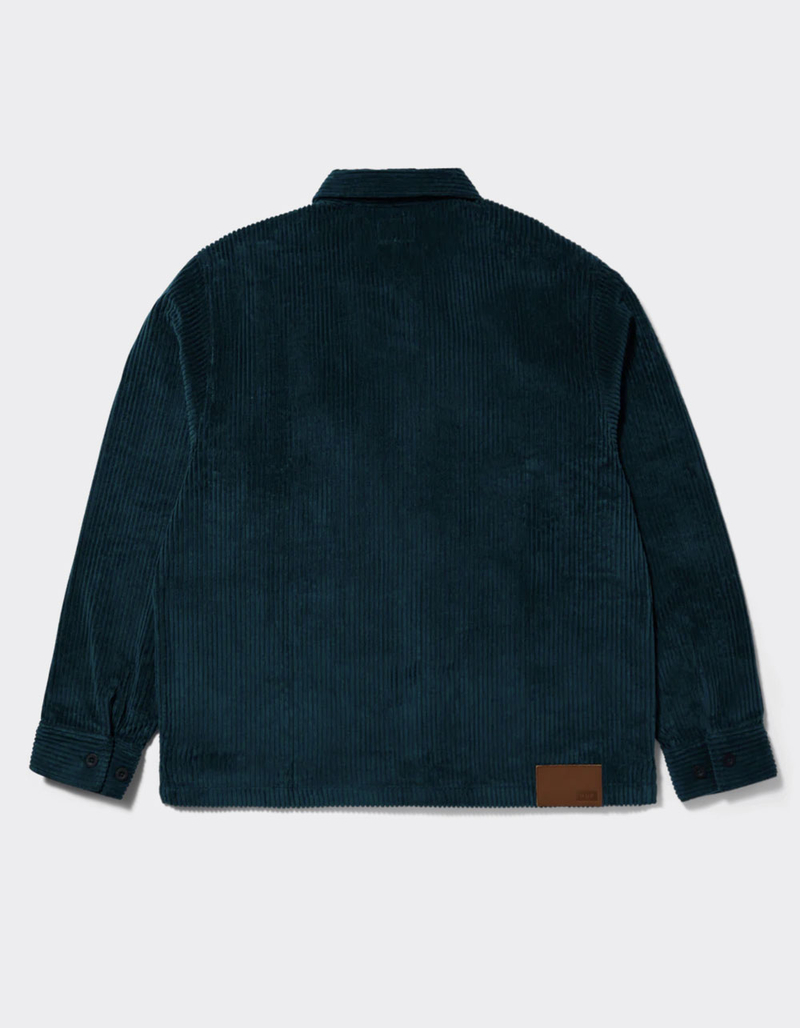 HUF Two Tone Corduroy Mens Zip-Up Shacket image number 1