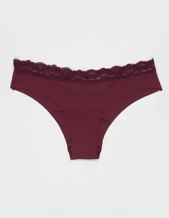 FULL TILT Lasercut Lace Waist Cheeky Panties Primary Image