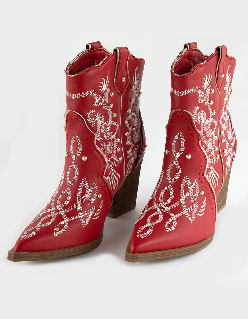 MIA Wendi Womens Western Short Boots image number 0