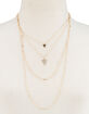 FULL TILT Olivia Triangle Layer Necklace image number 1