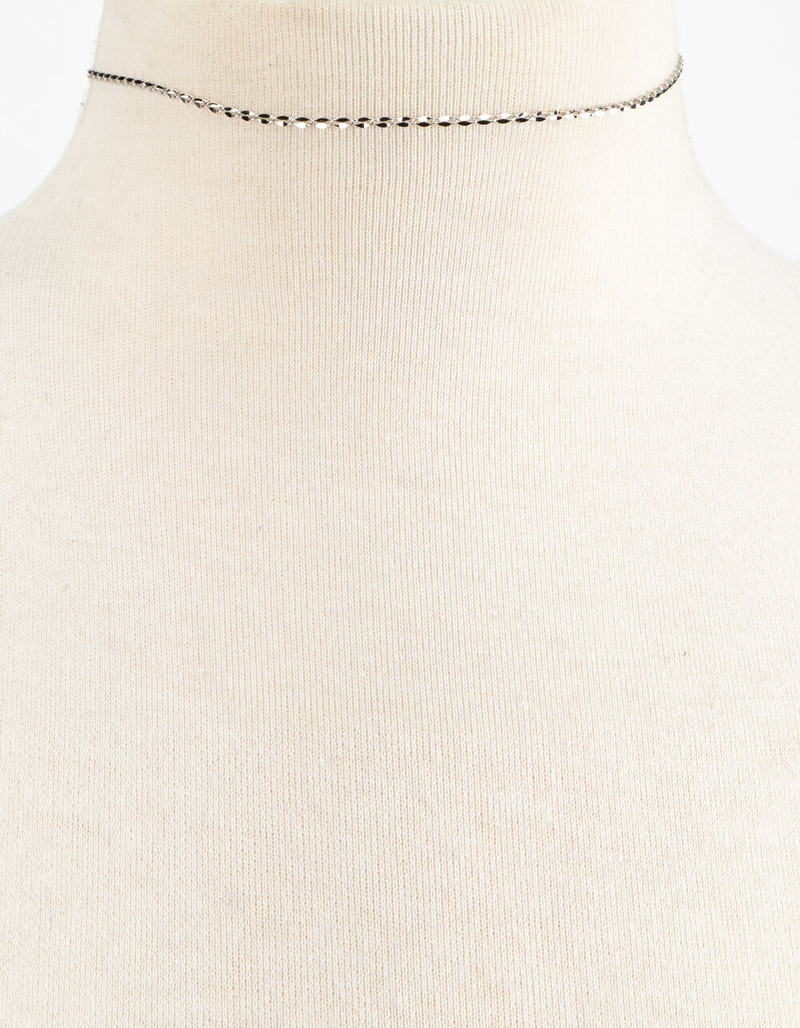 FULL TILT 5 Piece Velvet & Triangle Chokers image number 3