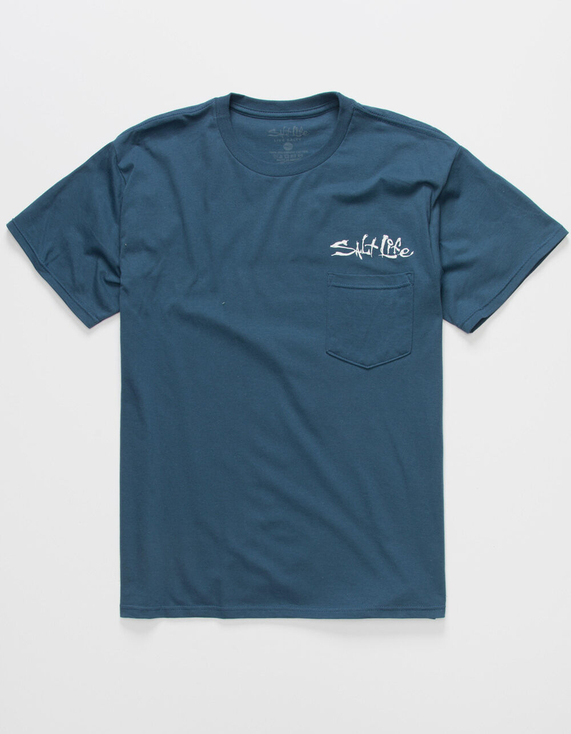 SALT LIFE The Flats Mens Tee image number 1