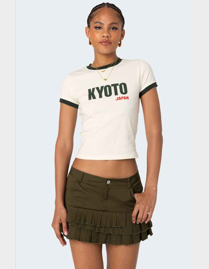 EDIKTED Kyoto Contrast Tee image number 0