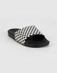 VANS Checkerboard Juniors Slide Sandals image number 2