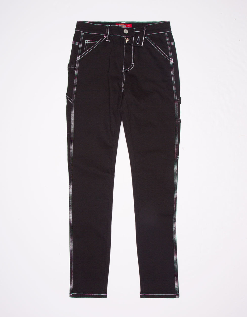DICKIES Stretch Girls Carpenter Pants image number 1