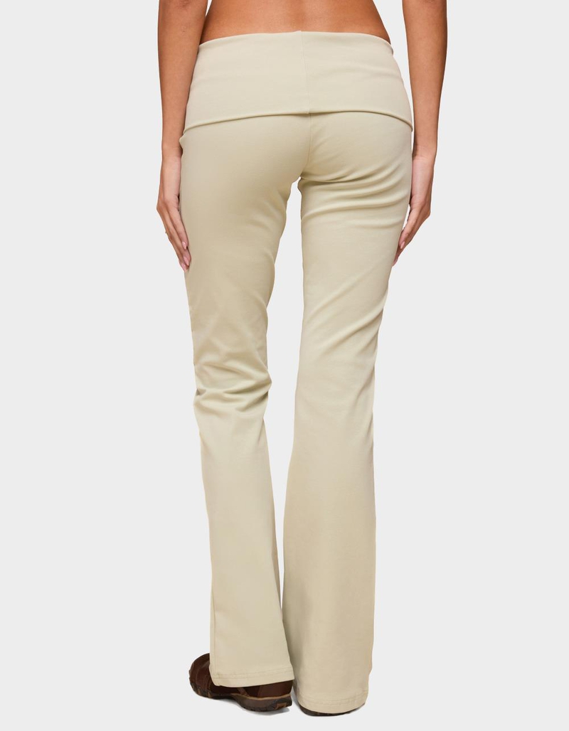 EDIKTED Ivanne Foldover Flared Pants image number 2