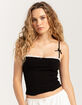 FULL TILT Bow Womens Cami image number 2