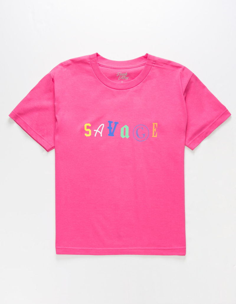 FRESH VIBES Savage Boys T-Shirt image number 0