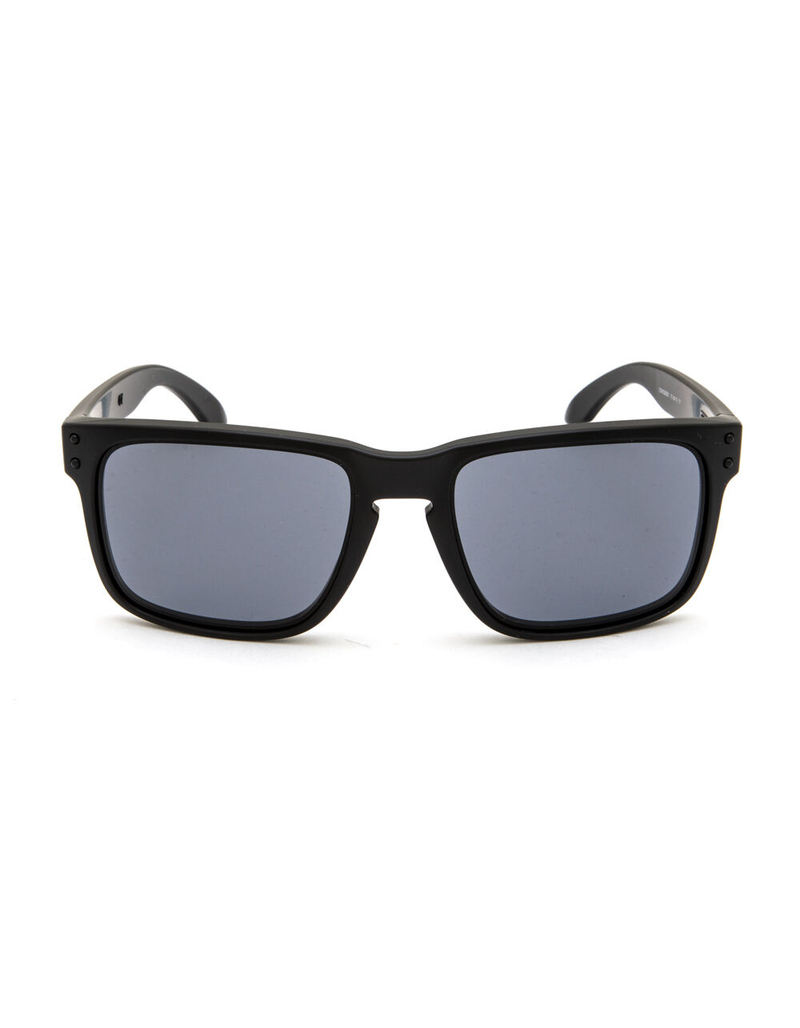 OAKLEY Holbrook Tonal USA Flag Matte Black & Gray Sunglasses image number 1