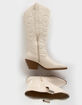 COCONUTS by Matisse Dixie Womens Tall Western Boots image number 5