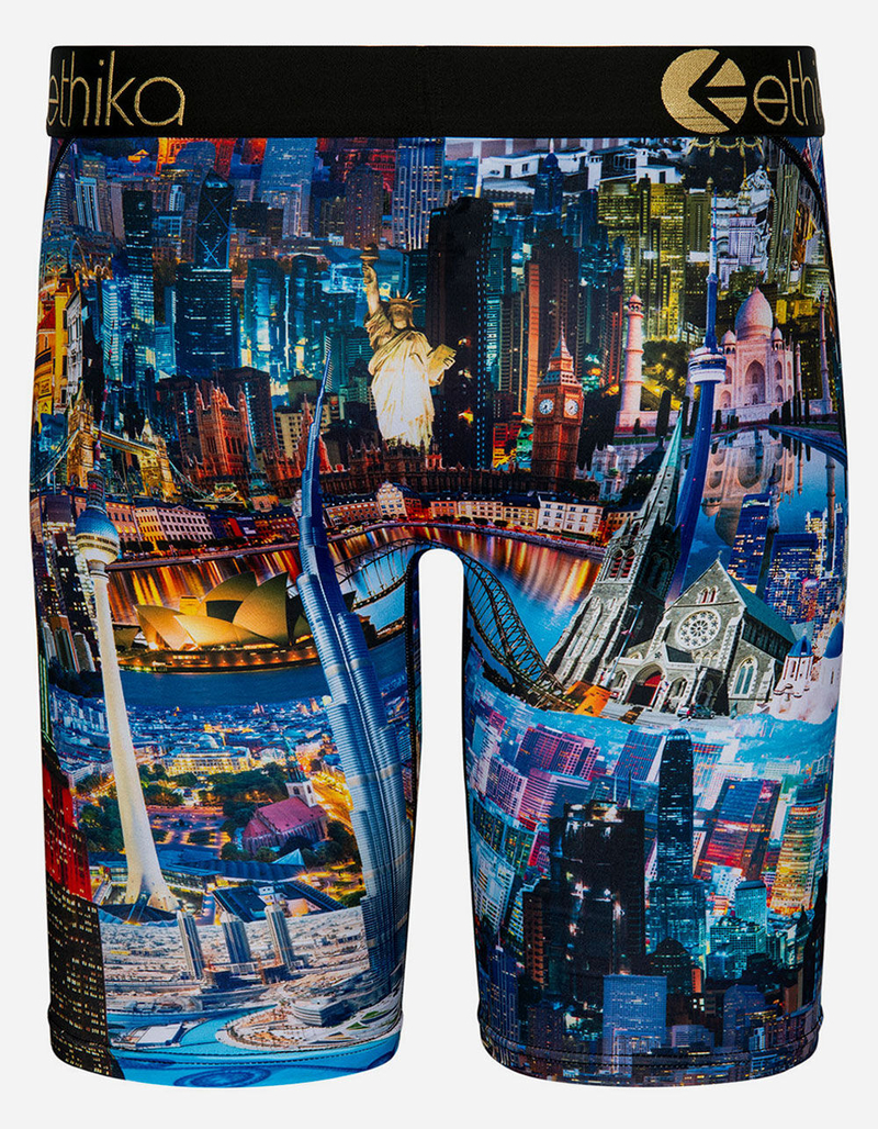 ETHIKA Small World Staple Boys Boxer Briefs image number 2