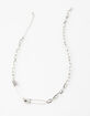 FULL TILT Safety Pin Link Necklace image number 1