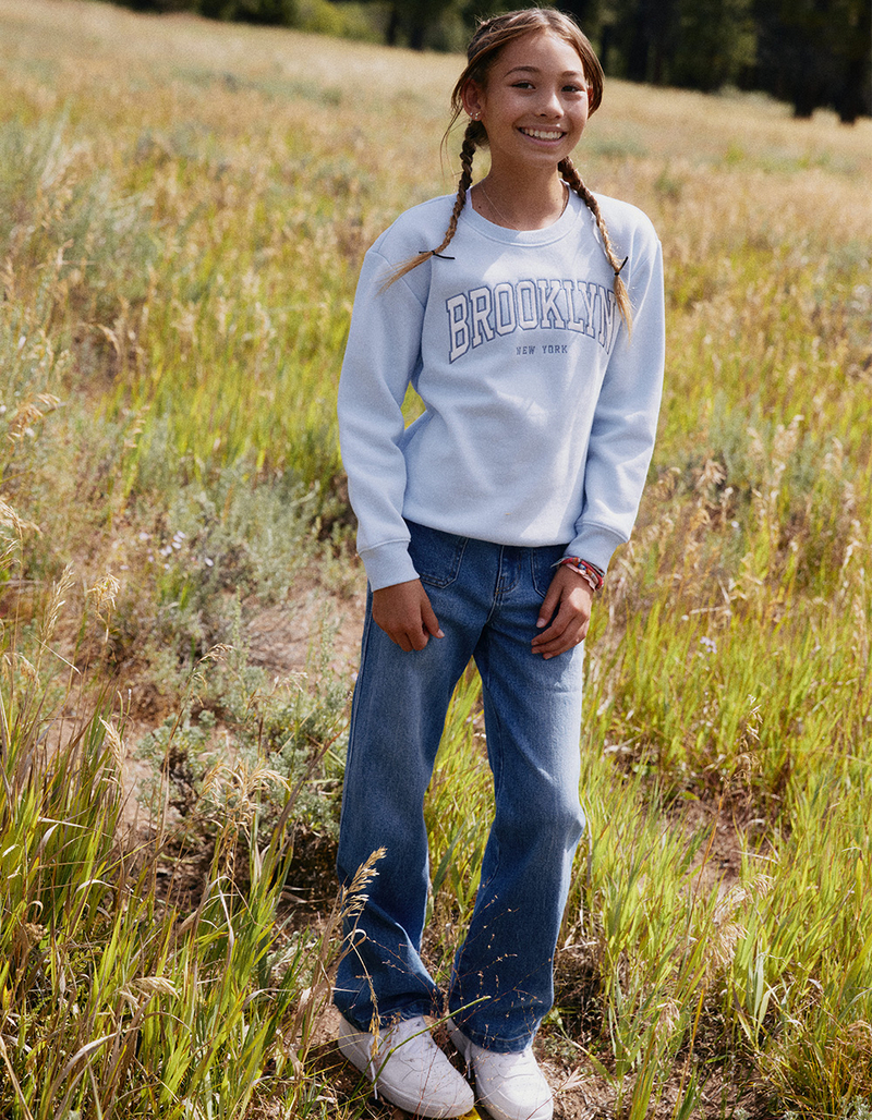 RSQ Girls High Rise Wide Leg Jeans image number 0