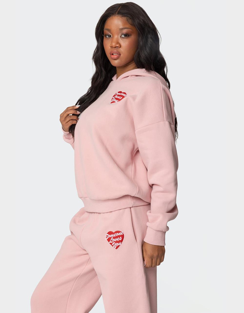 EDIKTED Someone Loves You Hoodie image number 4