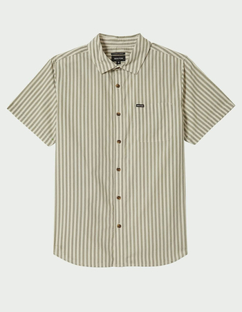 BRIXTON Charter Print Mens Button Up Shirt Alternative Image