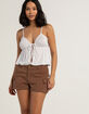 RSQ Womens Cargo Shorts image number 1