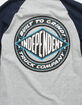 INDEPENDENT BTG Shear Mens Raglan Tee image number 3