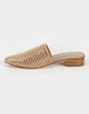 STEVE MADDEN Chime Womens Tan Mules image number 3