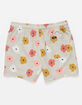 RSQ Mens Drawn Flowers 5" Swim Shorts image number 8