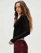 FULL TILT Hardware Womens Long Sleeve Top image number 3