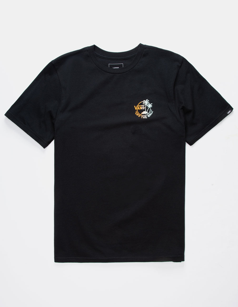 VANS Mini Dual Palm II Black Boys T-Shirt image number 1