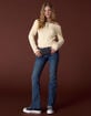 RSQ Womens Low Rise Butterfly Embroidered Bootcut Jeans image number 8