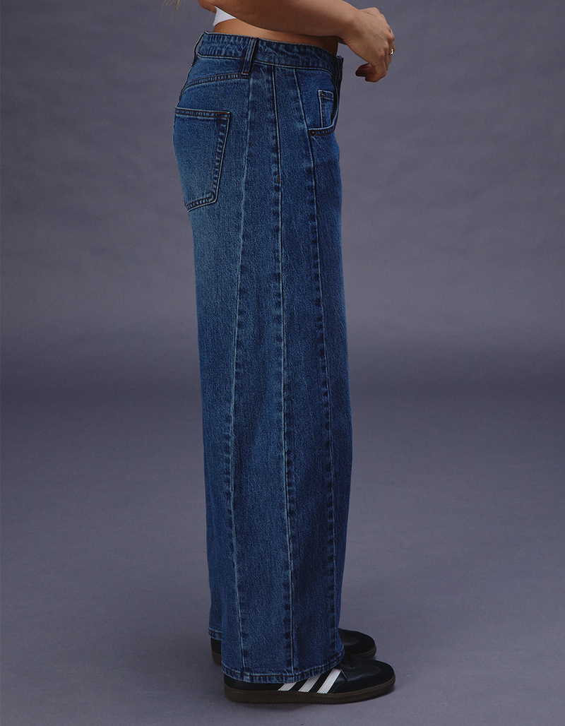 RSQ Womens Low Rise Barrel Jeans image number 2
