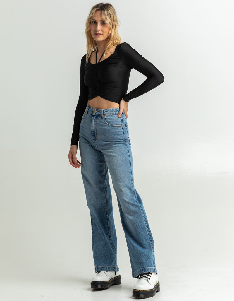 WEST OF MELROSE Womens Halter Top image number 3