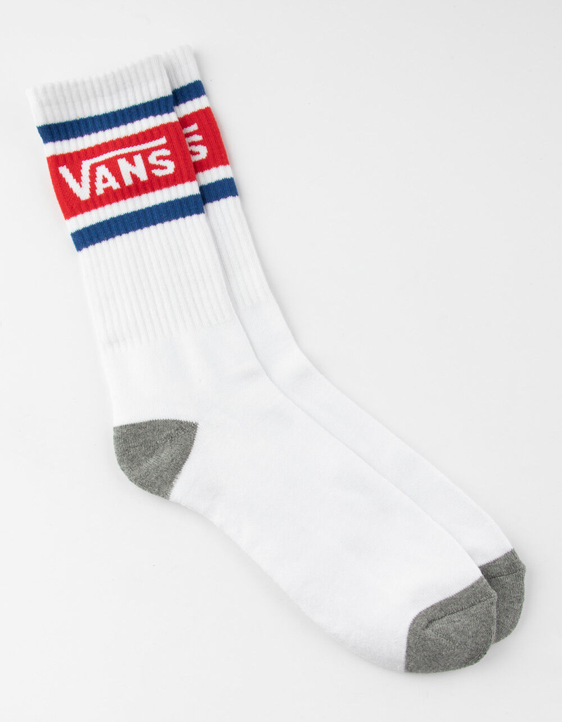 VANS Tribe Red Stripe Mens Crew Socks image number 0
