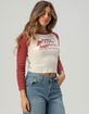 SALTY CREW No Slack Shack Womens Long Sleeve Raglan Tee image number 3