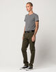 RSQ London Mens Skinny Stretch Chino Pants image number 5