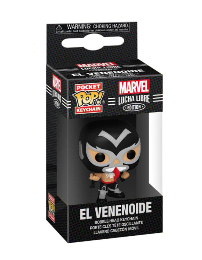 FUNKO POP! El Venenoide - Marvel Lucha Libre Editon Keychain image number 1