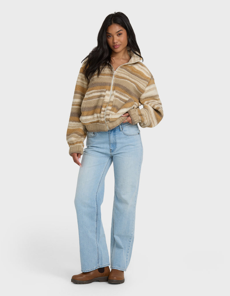 BILLABONG First Light Womens Sherpa Jacket image number 3