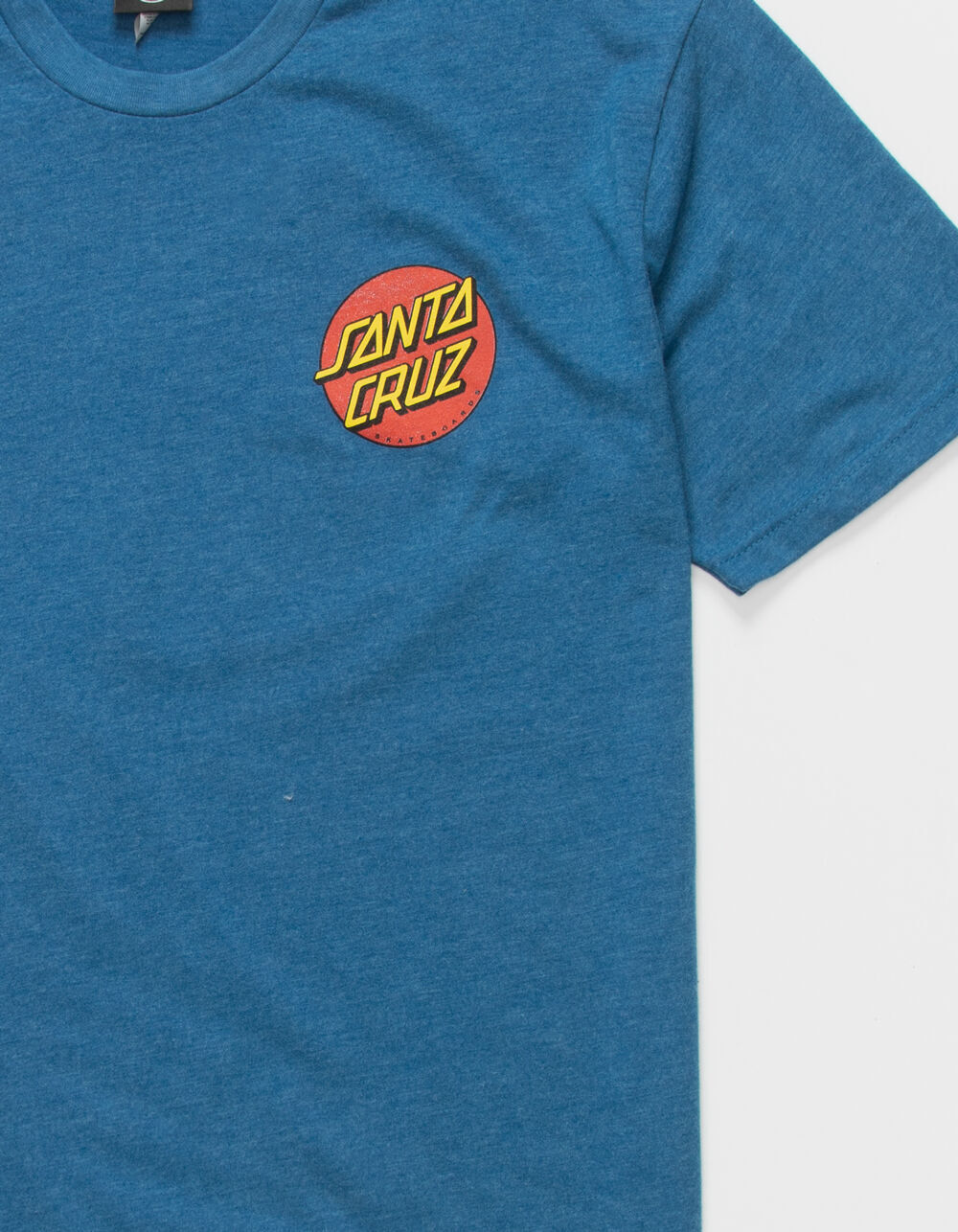 SANTA CRUZ Classic Dot Mens Tee - HTBLU 