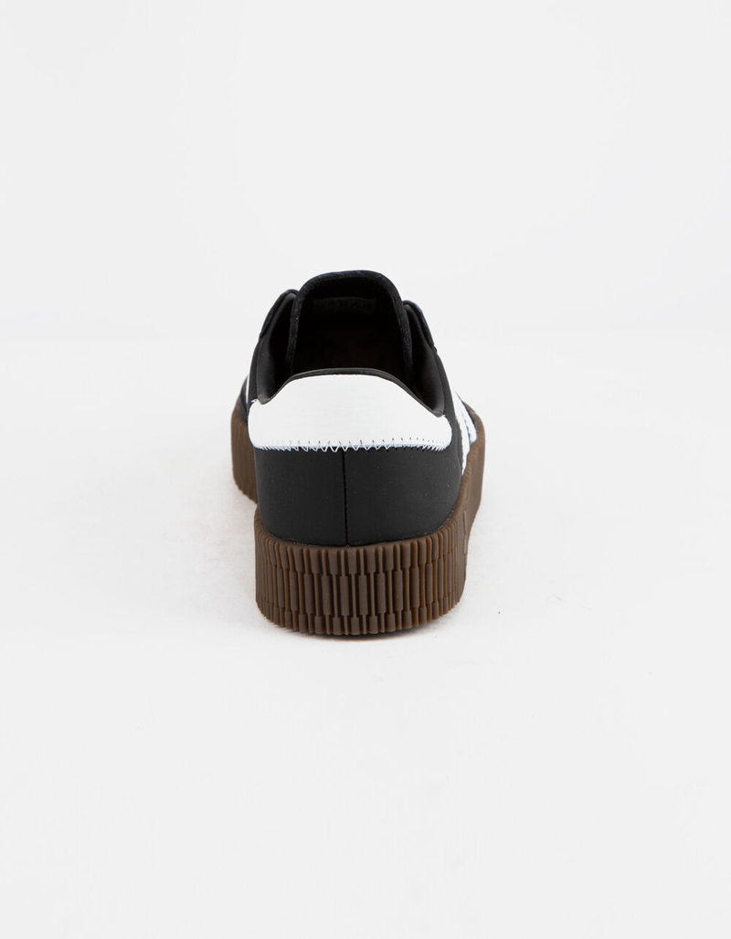 ADIDAS Sambarose Core Black & Gum Womens Shoes image number 4