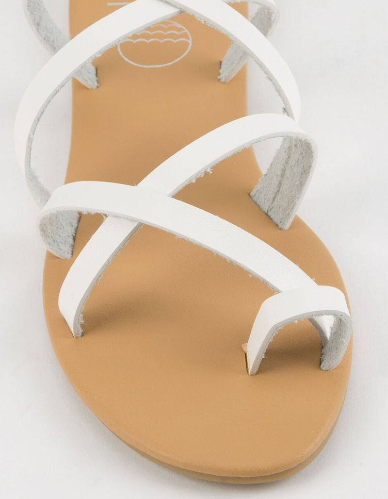 DEL MAR Strappy Slide Womens Sandals image number 4