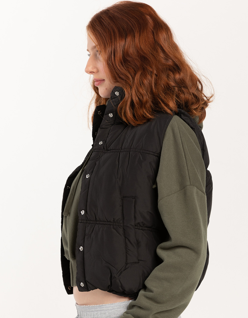 RSQ Womens Nylon Cinch Vest image number 3