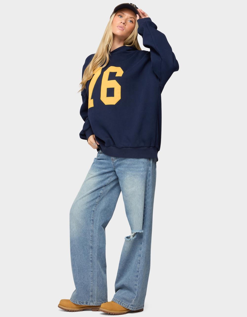 EDIKTED Rhyan 76 Oversized Hoodie image number 4