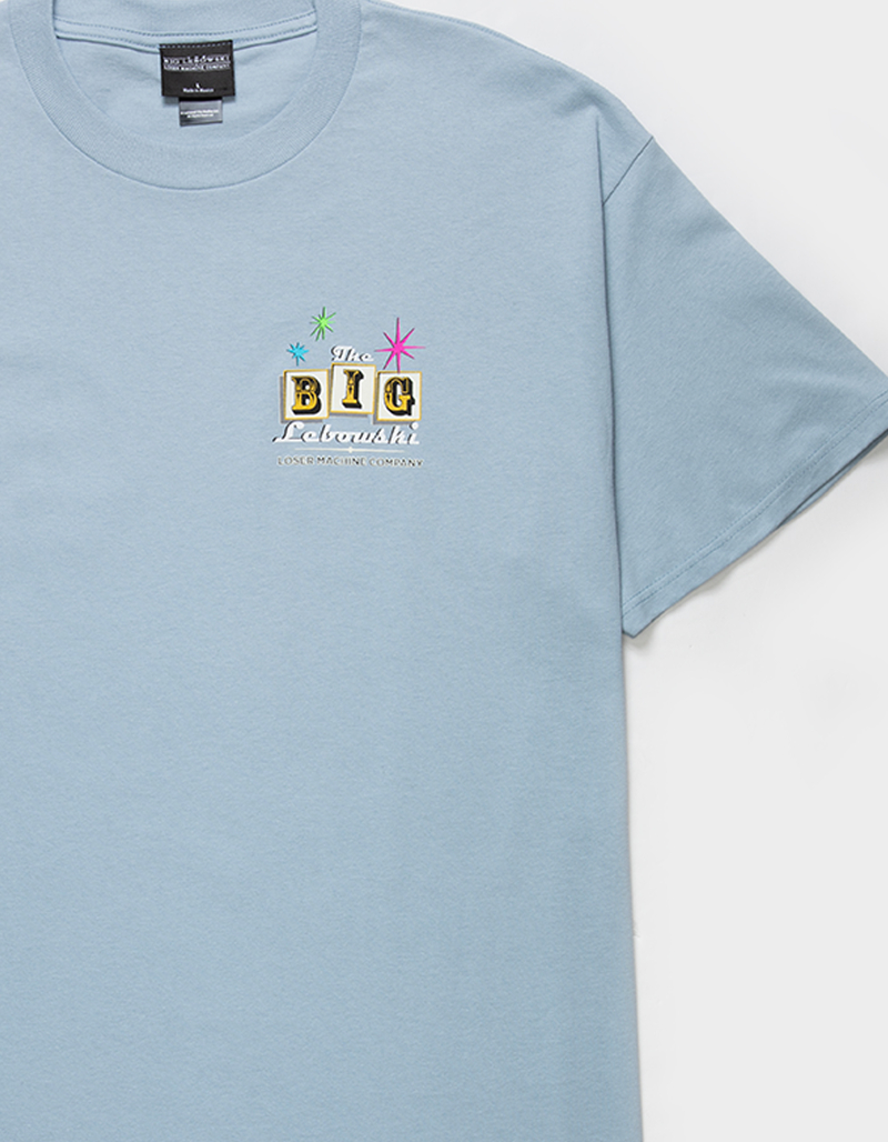 LOSER MACHINE x The Big Lebowski Strikes & Gutters Mens Tee image number 3