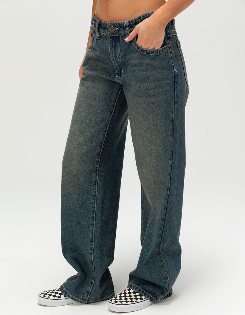ABRAND x Rip Curl 99 Womens Baggy Jeans image number 2