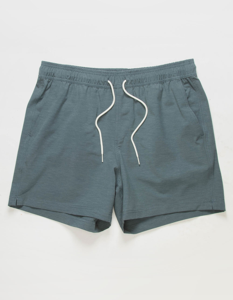 RSQ Vintage Mens 5" Swim Shorts image number 1