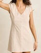 RHYTHM London Check Womens Mini Dress image number 2