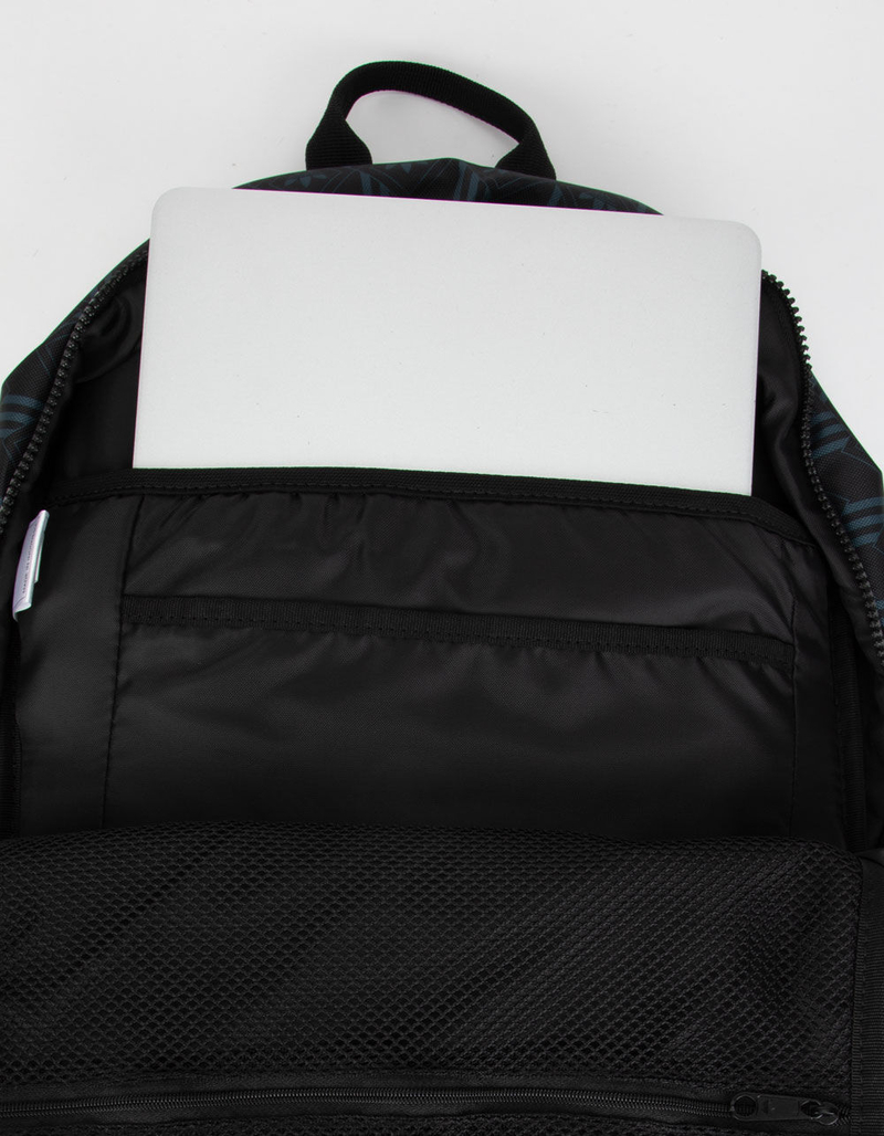 ADIDAS Originals National 3-Stripes Black & Navy Backpack image number 3