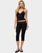 EDIKTED Noriah V-Neck Halter Top image number 5