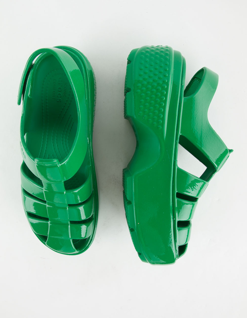 CROCS Stomp Fisherman Womens Sandals image number 4