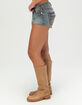 TRUE RELIGION Joey Womens Low Rise Denim Shorts image number 5