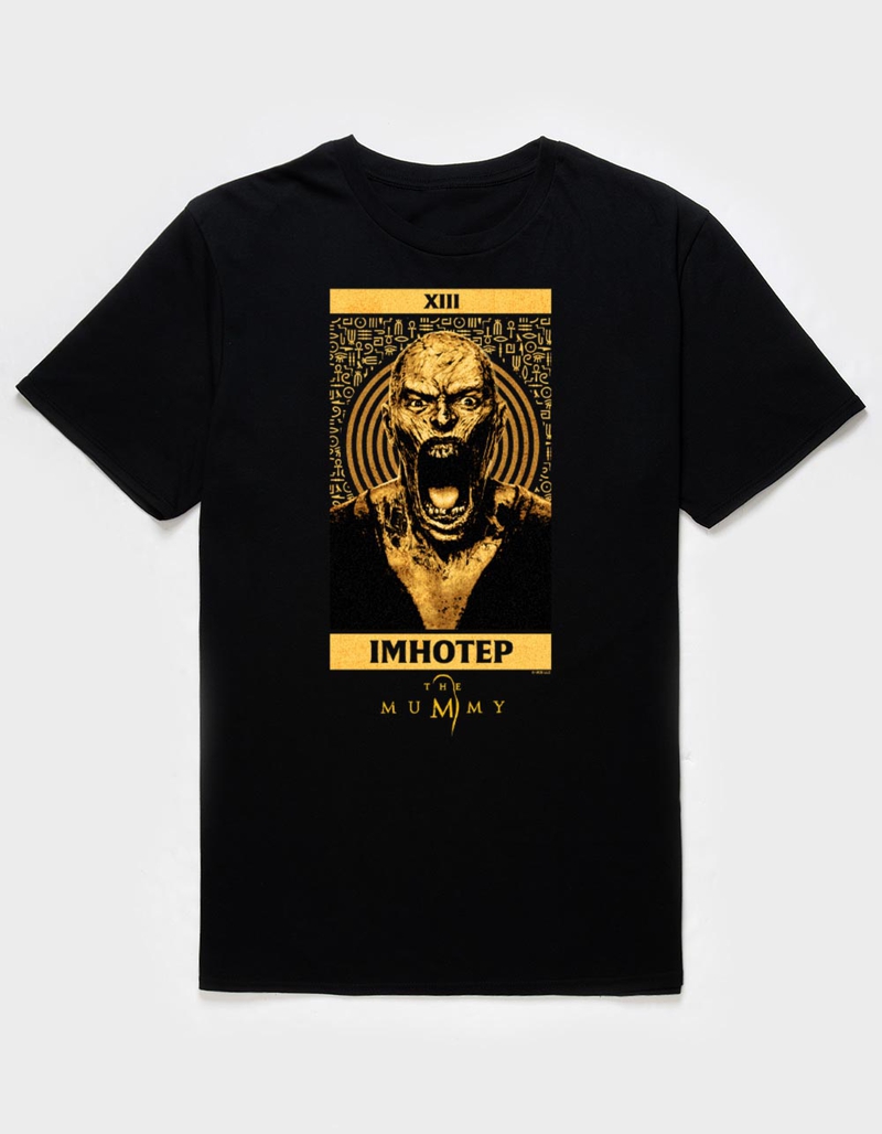 THE MUMMY Imhotep Tarot Unisex Tee image number 0