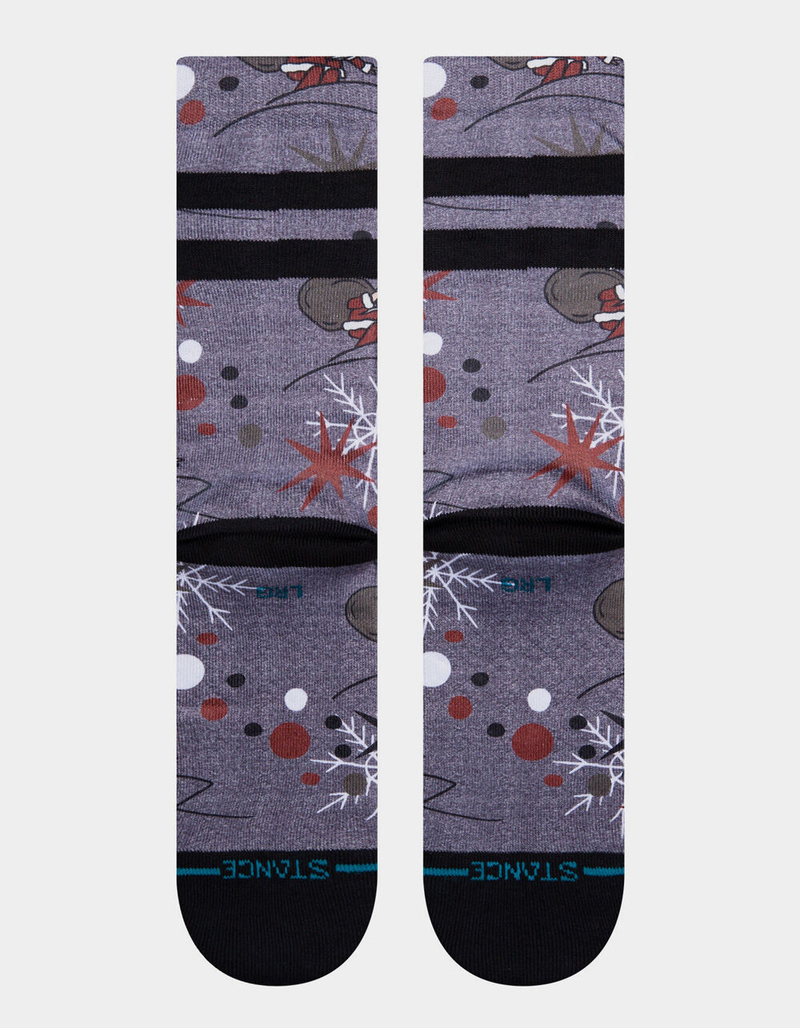 STANCE Shredding Santa Mens Crew Socks image number 2