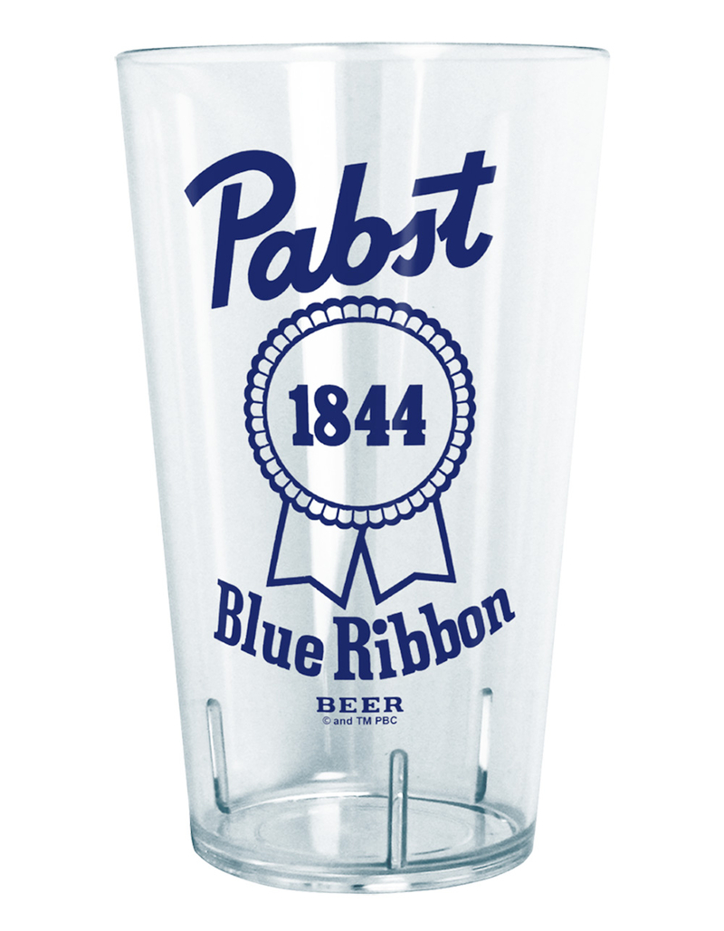 PABST BLUE RIBBON 24 oz Blue Ribbon Collegiate Plastic Cup image number 0