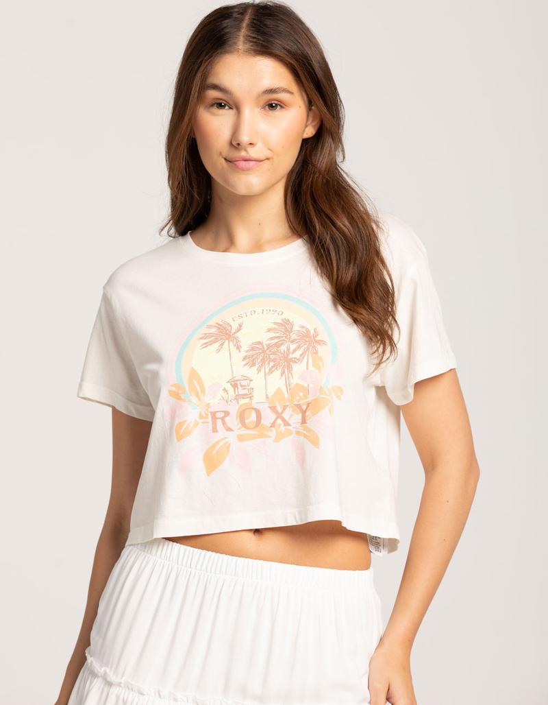 ROXY Haleiwa Moment Womens Crop Tee image number 0